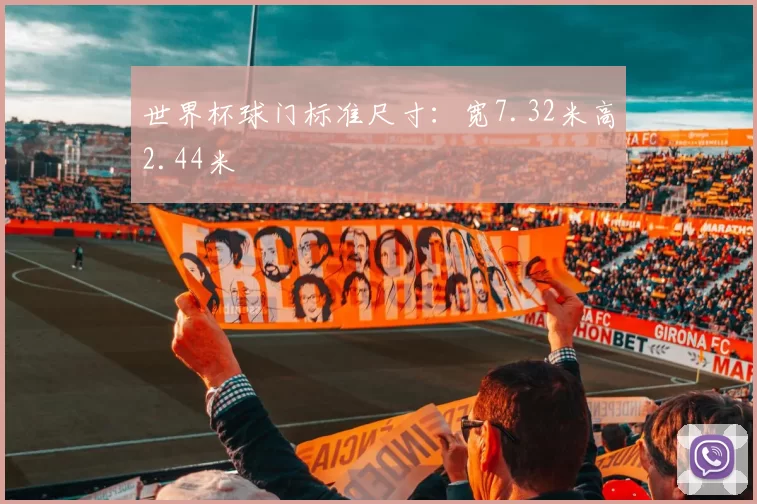 世界杯球门标准尺寸：宽7.32米高2.44米