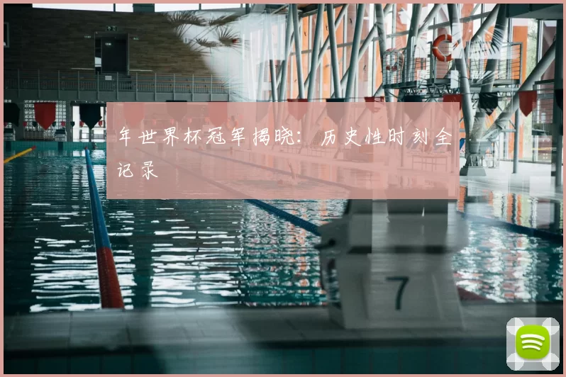 年世界杯冠军揭晓:历史性时刻全记录