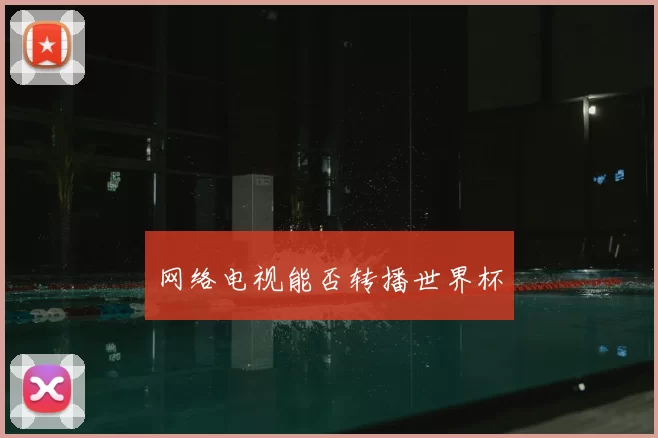 网络电视能否转播世界杯