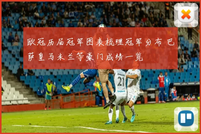欧冠历届冠军图表梳理冠军分布 巴萨皇马米兰等豪门成绩一览